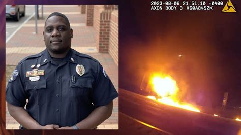 WATCH: North Carolina officer pulls unconscious driver from burning truck